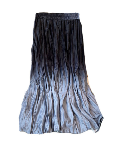 Gradient Wrinkled Skirt